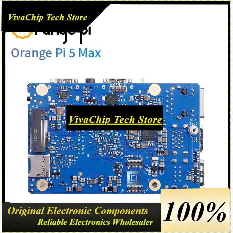 Orange Pi 5 Max Rk3588 - RoRuSOrangePi 5 Max 16GB, 5V5A Güç