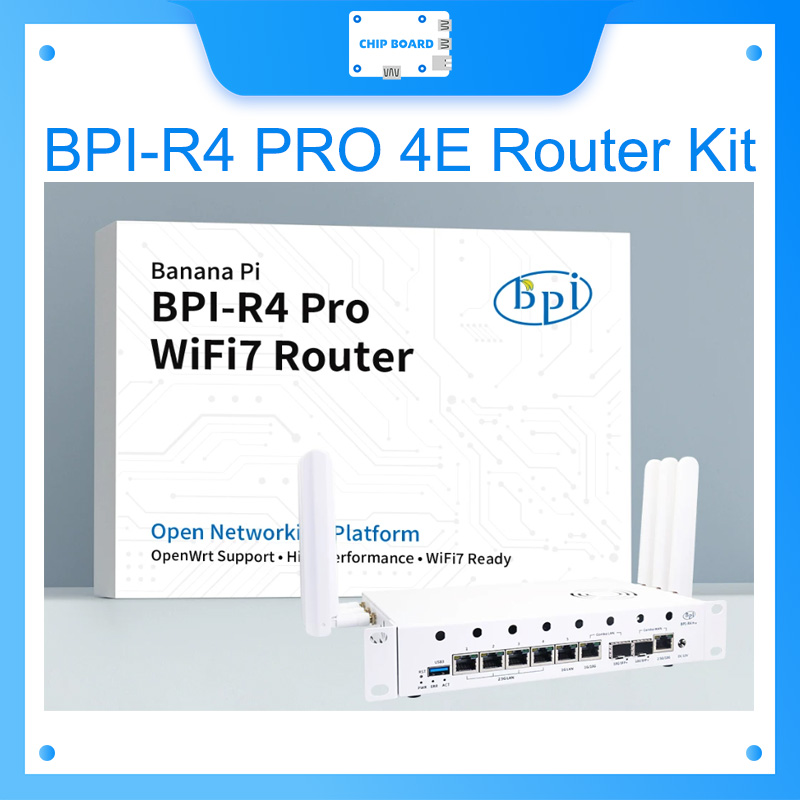 Bananapi Bpi R4 Wifi 7 - Banana Pi BPI-R4 PRO 4E Router