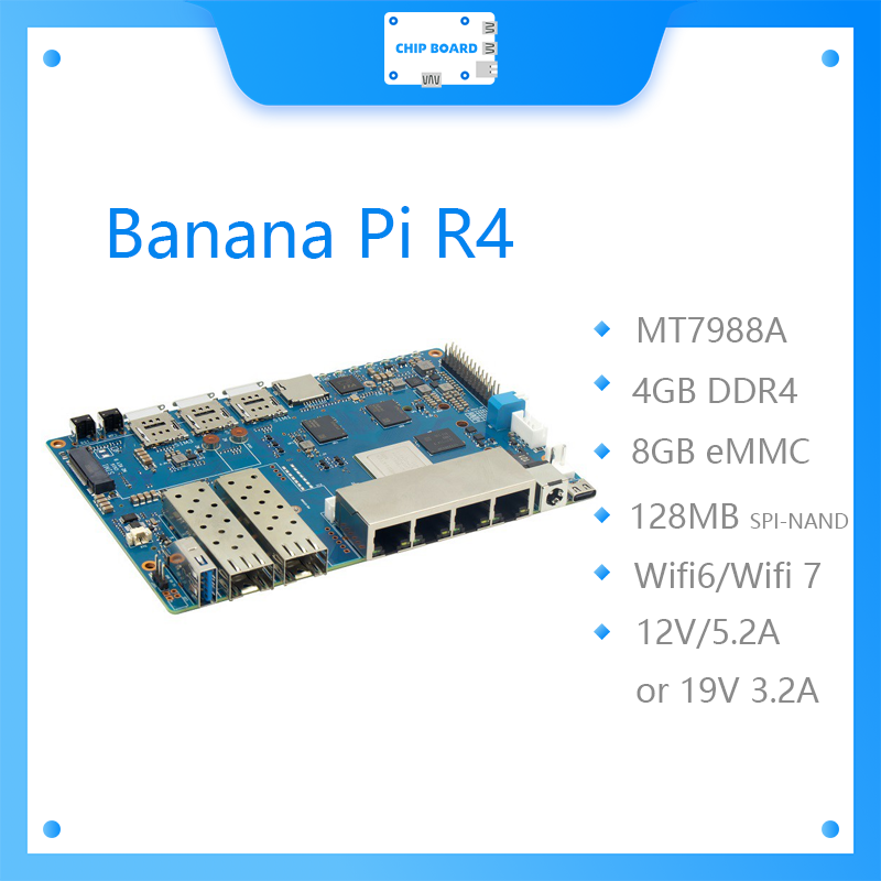 Bananapi Bpi R4 Wifi 7 - Banana Pi BPI R4 Wifi 7
