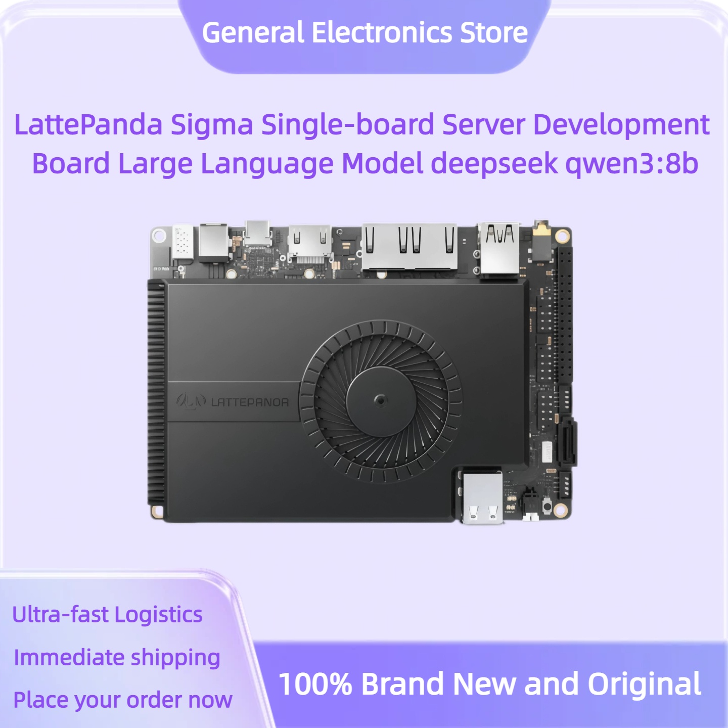 Lattepanda Sigma 32Gb - LattePanda Sigma Tek Kartlı Sunucu Geliştirme