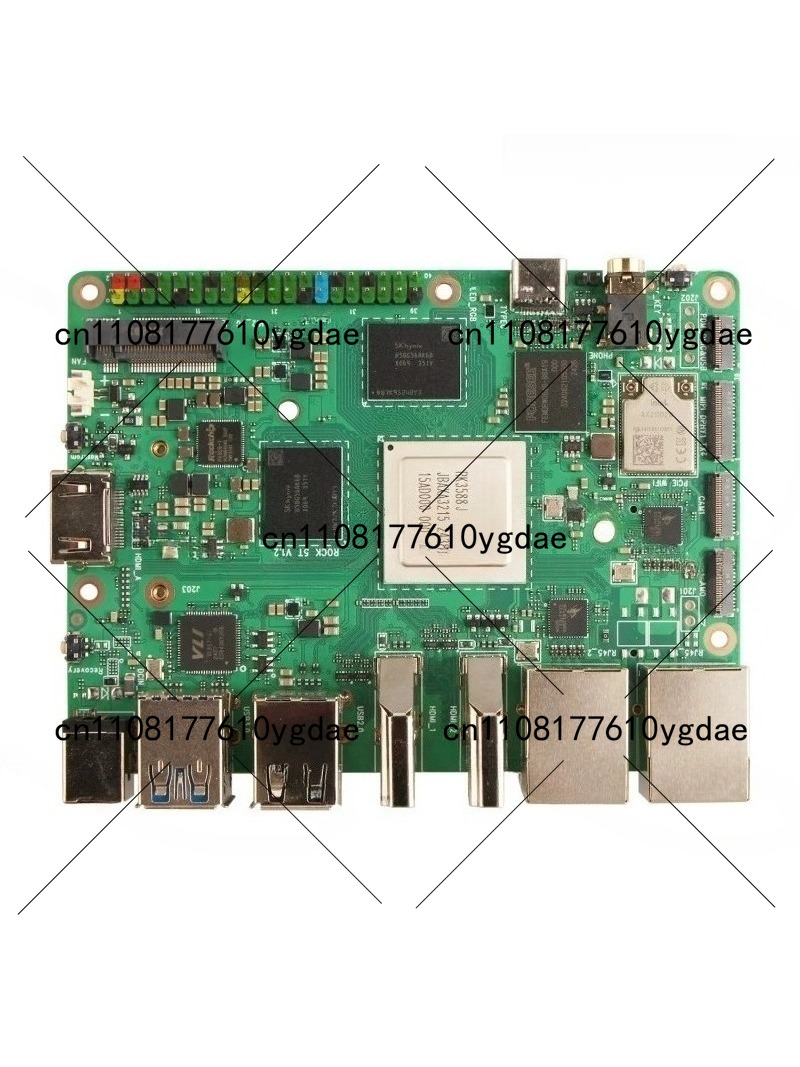 Rk3588 Mini Pc Board - 5T RK3588 8 Çekirdekli CPU Mini