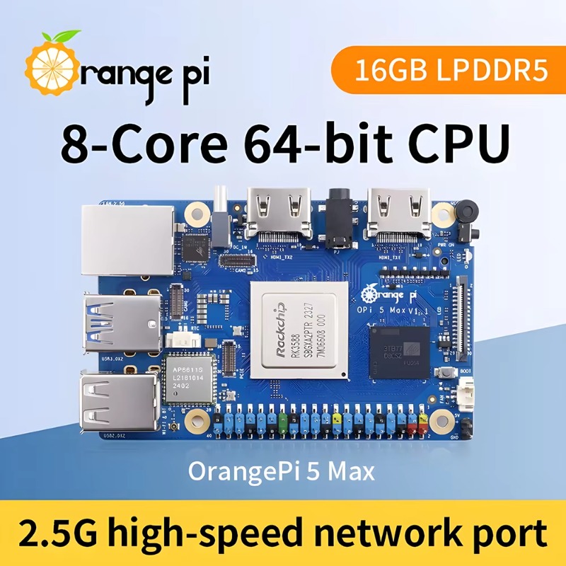 【Sıcak Fırsat】OEM Orange Pi 5  - Orange Pi 5 Max Rk3588 incelemesi ve fiyatı