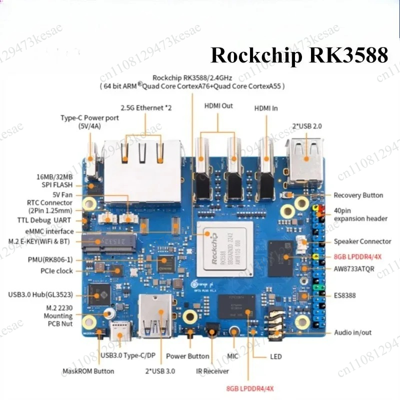 Orange Pi 5 Plus RK3588 SBC 16 - Rk3588 Mini Pc Board incelemesi ve fiyatı