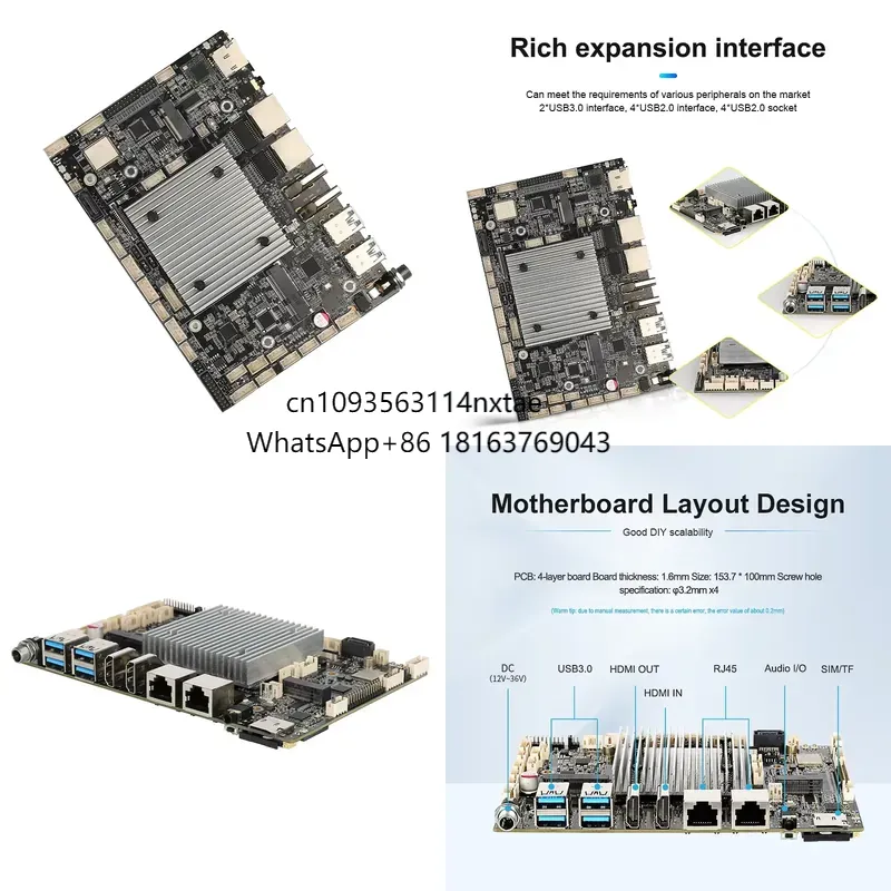 2026 Sıcak! Rockchip Rk3588 Ge - Rk3588 Mini Pc Board incelemesi ve fiyatı