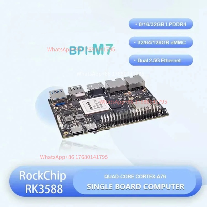 RK3588 Tek Kartlı Bilgisayar S - Banana Pi Bpi M7 Rk3588 incelemesi ve fiyatı