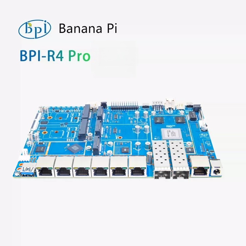 Banana Pi BPI-R4 Pro-4E MediaT - Bananapi Bpi R4 Wifi 7 incelemesi ve fiyatı