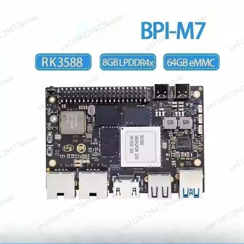 Pi BPI-M7 / ArmSoM Sige7 RK358 - Rk3588 Mini Pc Board incelemesi ve fiyatı
