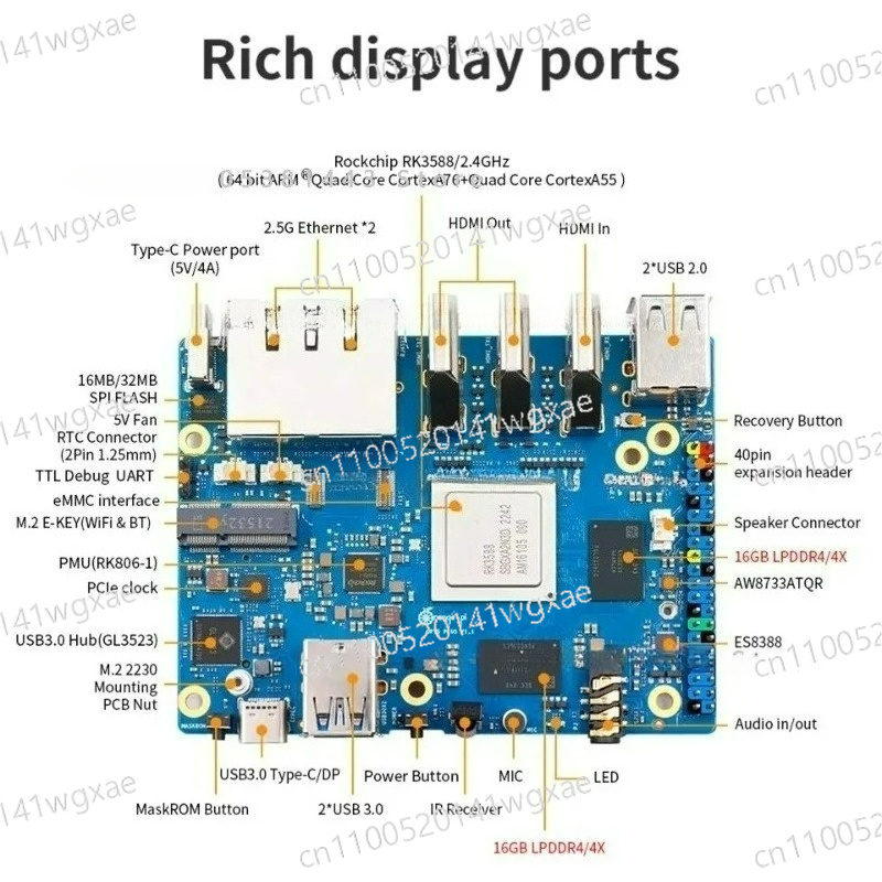 Orange Pi 5 Plus 32GB RAM RK35 - Orange Pi 5 Plus 32Gb incelemesi ve fiyatı